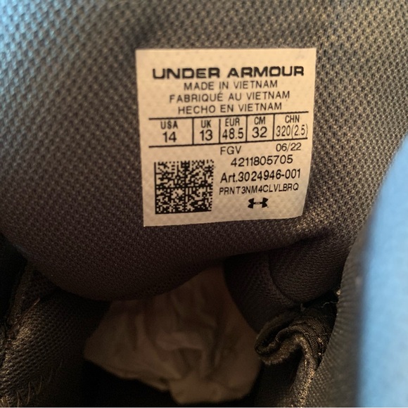 NWB Under Armour Men’s Stellar G2 Black Tactical Boots Sz 14 - Picture 6 of 11